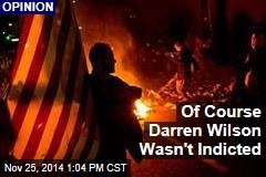 Of Course Darren Wilson Wasn&#39;t Indicted