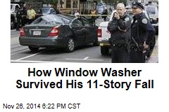 How Window Washer Survived His 11-Story Fall
