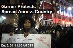 Garner Protests Spread Across Country