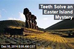 Teeth Solve an Easter Island Mystery