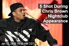 5 Shot During Chris Brown Nightclub Appearance