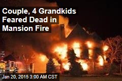 6 Feared Dead in Maryland. Mansion Fire