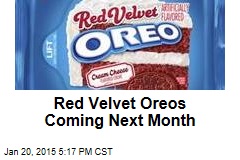 Red Velvet Oreos Coming Next Month