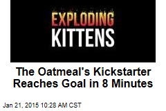 The Oatmeal&#39;s Kickstarter Reaches Goal in 8 Minutes