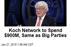 Koch Bros. Plan Mammoth $889M Spend in 2016