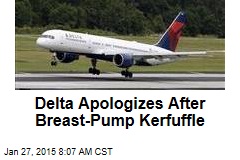 Delta Apologizes After Breast-Pump Kerfuffle