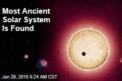 Most Ancient Solar System Is Found