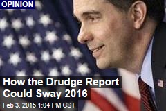 How the Drudge Report Could Sway 2016