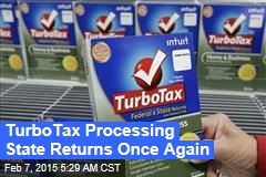 TurboTax Processing State Returns Once Again