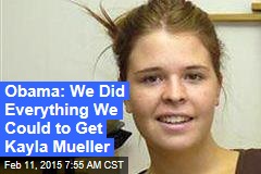 Obama: &#39;Heartbreak&#39; Over Kayla Mueller