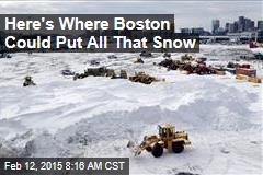 Snow-Choked Boston: Where Do We Stash the White Stuff?