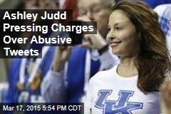 Ashley Judd Pressing Charges Over Abusive Tweets
