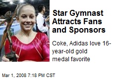 Star Gymnast Attracts Fans and Sponsors