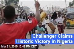 Challenger Claims Historic Victory in Nigeria