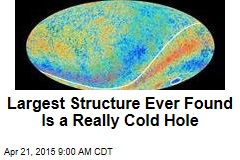 Largest Structure Ever Found Is a Really Cold Hole