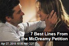 7 Best Lines From the McDreamy Petition