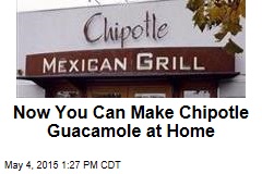 Now You Can Make Chipotle Guacamole at Home