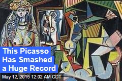 Picasso Painting Smashes Auction Record