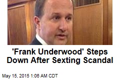 &#39;Frank Underwood&#39; Steps Down After Sexting Scandal