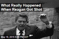 What Really Happened When Reagan Got Shot