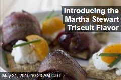 Introducing the Martha Stewart Triscuit Flavor