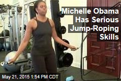 Michelle Obama Has Serious Jump-Roping Skills