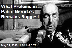 What Proteins in Pablo Neruda&#39;s Remains Suggest