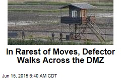 In Rarest of Moves, Defector Walks Across the DMZ
