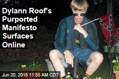 Dylann Roof&#39;s Purported Manifesto Surfaces Online