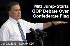 Mitt Jump-Starts GOP Debate Over Confederate Flag