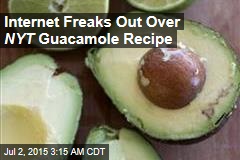 The Internet Freaks Out Over a NYT Guacamole Recipe