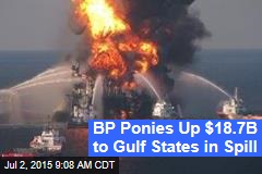 BP Ponies Up $18.7B to Gulf States in Spill