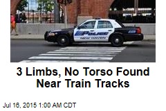 3 Limbs, No Torso Found Near Train Tracks