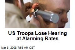 US Troops Lose Hearing at Alarming Rates