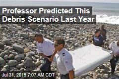 Professor&#39;s Year-Old Prediction: MH370 Debris Could Reach Island