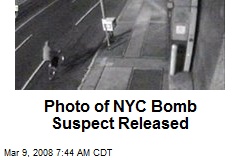 Photo of NYC Bomb Suspect Released