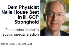 Dem Physicist Nails House Seat in Ill. GOP Stronghold