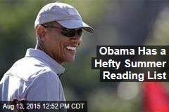 Here&#39;s What Obama Is Reading This Summer
