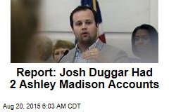 Report: Josh Duggar Had 2 Ashley Madison Accounts