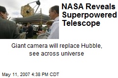 NASA Reveals Superpowered Telescope