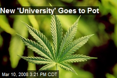 New 'University' Goes to Pot