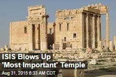 ISIS Blows Up Major Temple