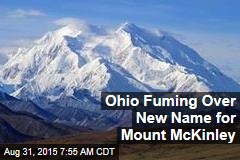 Ohio Fuming Over New Name for Mount McKinley