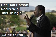 Can Ben Carson Really Win This Thing?