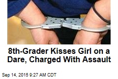 8th-Grader Kisses Girl on a Dare, Charged With Assault