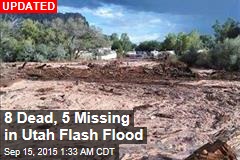 7 Dead, 6 Missing in Utah Flash Flood
