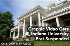 Graphic Video Gets Indiana University Frat Suspended