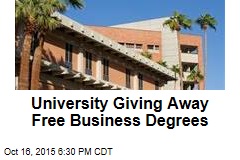 University Giving Away Free Business Degrees
