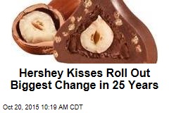 Hershey Kisses Roll Out Biggest Change in 25 Years