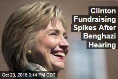 Clinton Fundraising Spikes After Benghazi Hearing